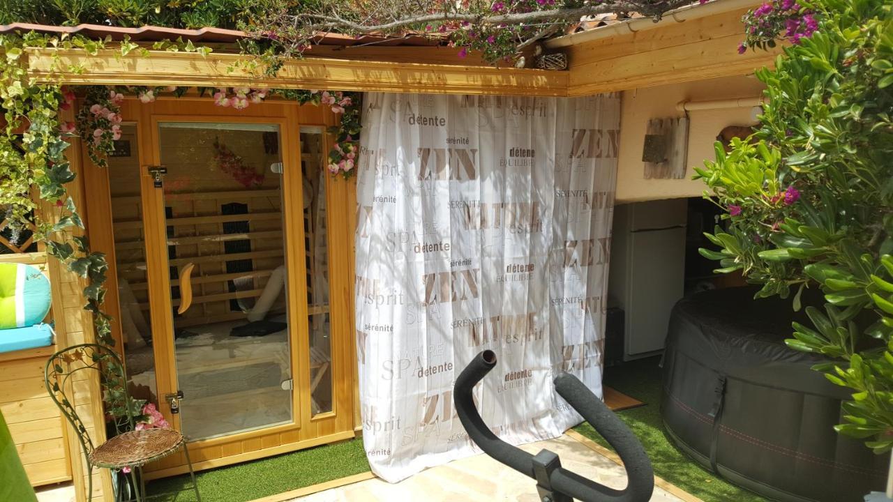 Nouveau ! Chambre D'Hote Insolite Privee " Coeurs De Pirates A Bali En Provence" Spa Sauna Massages Dans Cadre Exotique D'Amenagements Exterieurs D'Exception Ete Comme Hiver Bienvenue !!! Cavalaire-sur-Mer Zewnętrze zdjęcie